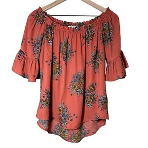 143 Story by Line Up Floral Women's Top - S